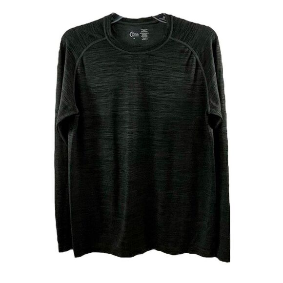 Zyia Gray Long Sleeve Top Size M - Picture 1 of 6